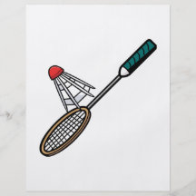 Badminton 4 personalized flyer
