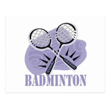 Badminton 5 postcards