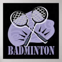 Badminton 5 posters