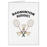 Badminton Buddies Card