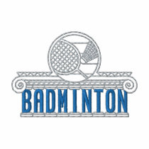 Badminton chemises brodées
