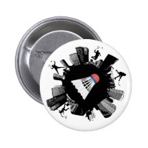 Badminton City Button