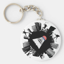 Badminton City Key Chains