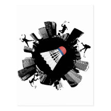 Badminton City Post Cards