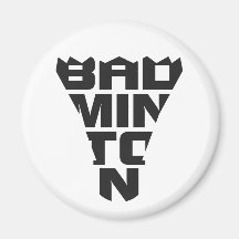 Badminton Magnet