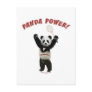 Badminton Panda Power Postcards