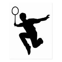 Badminton Post Card