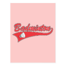 Badminton Post Cards