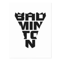 Badminton Postcard