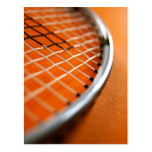 Badminton Racket Post Card