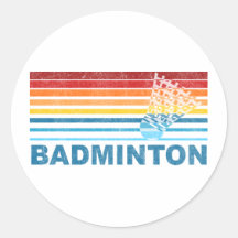 Badminton Sticker