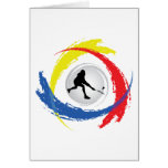 Badminton Tricolor Emblem