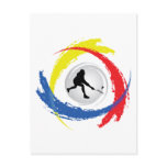 Badminton Tricolor Emblem