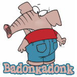 badonkadonk elephant butt cartoon photo cutout