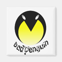 badPenguin_Vector_Clipart Magnet
