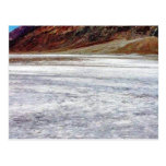 Badwater Death Valley Salt Postcard