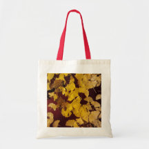 Bag (Budget Tote) with yellow leaves