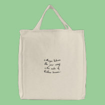 Bag embroidered bags