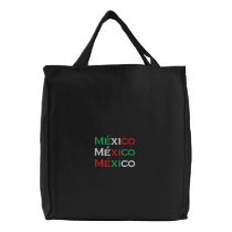 Bag, Mexico lindo, tri-colour
