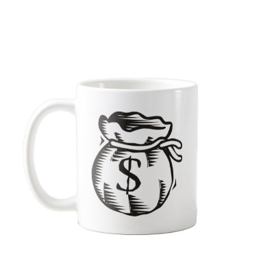 Bag of Money Mugs by itsmyjob