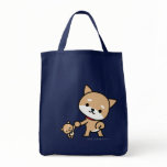 Bag - Puppy with a stuffed puppy