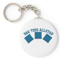 Bag Toss Allstar Key Chain