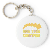 Bag Toss Champion Keychains