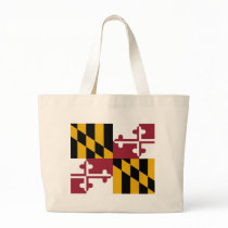 Bag with Flag of  Maryland State - USA
