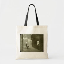 Bag - woman at Kom Ombo temple, Egypt, early 1900s