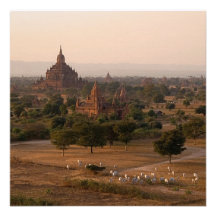 Bagan at Dusk Card / Invitation