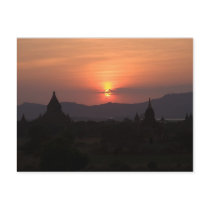 Bagan Sunset Postcard