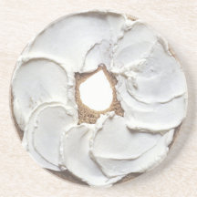 Bagel Drink Coaster