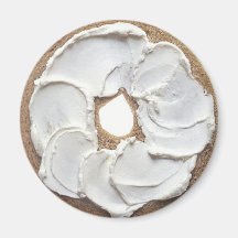 Bagel Fridge Magnets