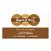 Bagel Shop Rewards Business Card