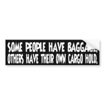 Baggage Bumper Stickers