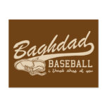 baghdad baseball - i throw shoe at you