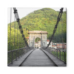 Bagni di Lucca, Tuscany, Italy - An old bridge Refrigerator Magnet