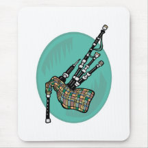 bagpipes mouse pad