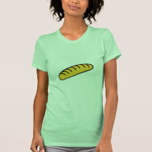 Baguette de pain t-shirt