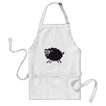 Bah Bah Black Sheep Apron