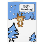 Bah Humbug Christmas card