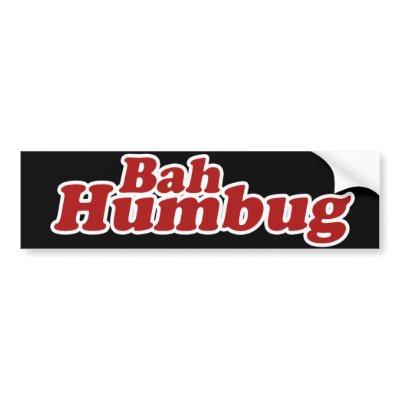 Bah Humbug Christmas Scrooge by BoogieMonst