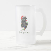 Bah HumPug Black Pug Coffee Mugs