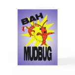 Bah Mudbug Humbug Crawfish Christmas Greeting Cards