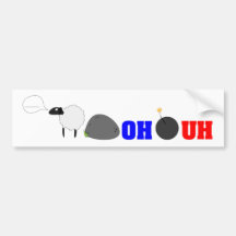 Bah Rock Oh Bomb Uh Bumper Sticker