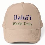 Baha'i World Unity Cap Mesh Hat