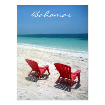 bahama seats postcard