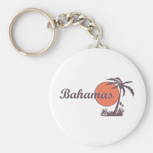 Bahama Worn Retro Key Chain