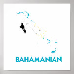 BAHAMANIAN MAP POSTERS