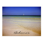 bahamas clear waters post card